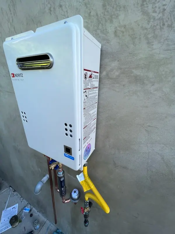 Tankless water heater installation for Corning homes